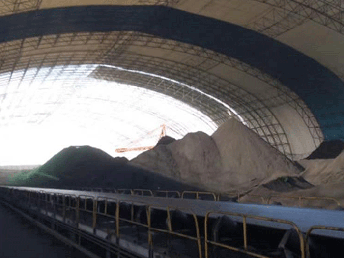 灵宝煤棚料仓网架